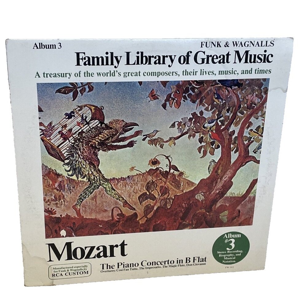 The Piano Concerto In B Flat Funk & Wagnalls Family Library Of Great Music Album